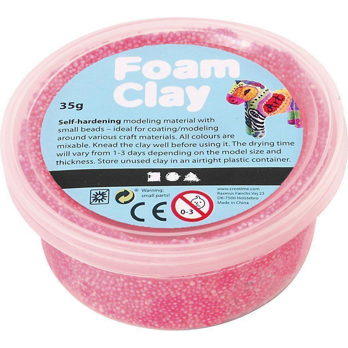 Foam Clay 35gr 78926 neon rosa FOAM CLAY CENTROARTESANO