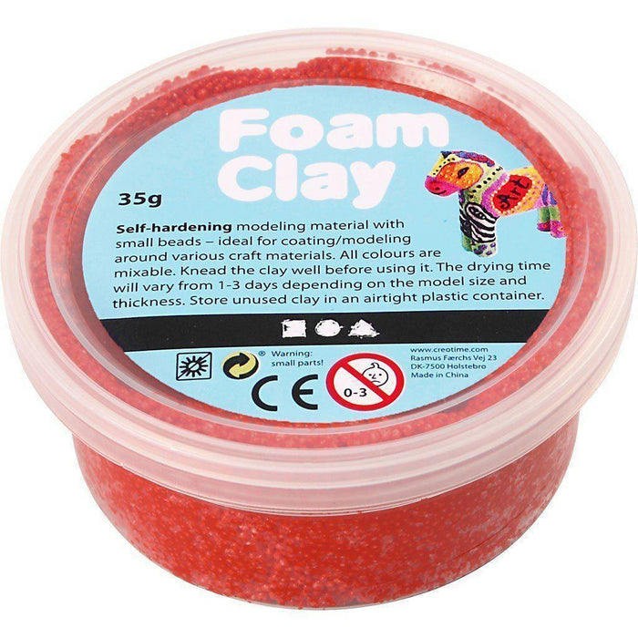 Foam Clay 35grr 78923 rojo FOAM CLAY CENTROARTESANO