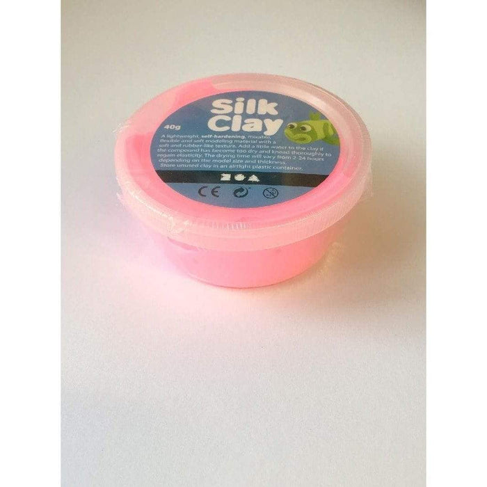 Silk clay 40gr 79116/1 neon rosa SILK CLAY CENTROARTESANO