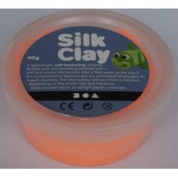 Silk clay 40gr 79118/1 neon naranja SILK CLAY CENTROARTESANO