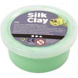 Silk clay 40gr 79120/1 neon verde SILK CLAY CENTROARTESANO