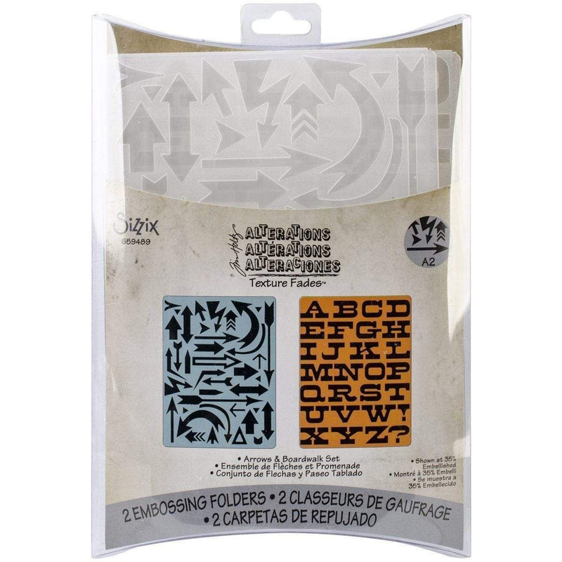 Sizzix carpeta repujadoTH 2 conjunto flechas 659489 SIZZIX CENTROARTESANO