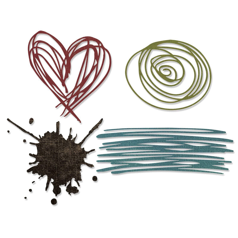 sizzix thilits  garabatos y plas 660222 SIZZIX CENTROARTESANO