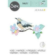 Sizzix Thinlits Jennar 14 troqueles 665093 Pajaro de primavera SIZZIX CENTROARTESANO