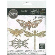 Sizzix Thinlits Tim Holtz 4 troqueles 664180 Insectos SIZZIX CENTROARTESANO