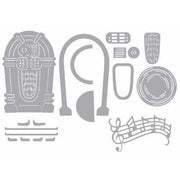 Sizzix thinlits11 troqueles maquina discos musica SIZZIX CENTROARTESANO