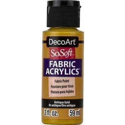 Pintura tela sosoft 59ml DSS002 Antique gold SOSOFT CENTROARTESANO