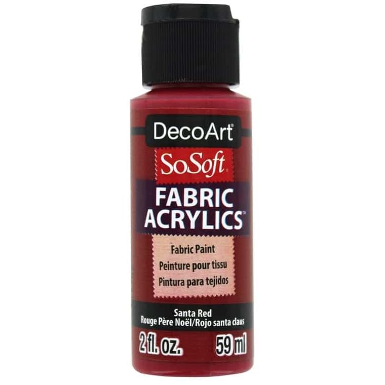 Pintura tela sosoft 59ml DSS077 Santa Red SOSOFT CENTROARTESANO