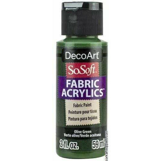 Pintura tela sosoft 59ml DSS098 Verde Oliva SOSOFT CENTROARTESANO