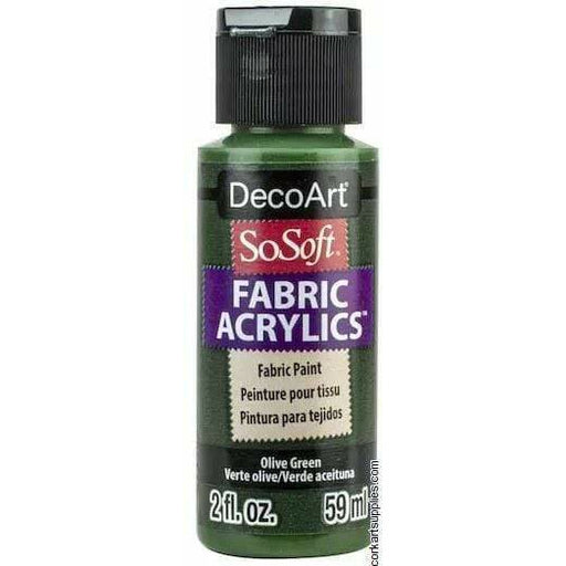 Pintura tela sosoft 59ml DSS098 Verde Oliva SOSOFT CENTROARTESANO