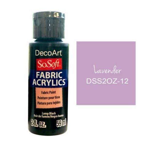 Pintura tela sosoft 59ml DSS12 Lavander SOSOFT CENTROARTESANO