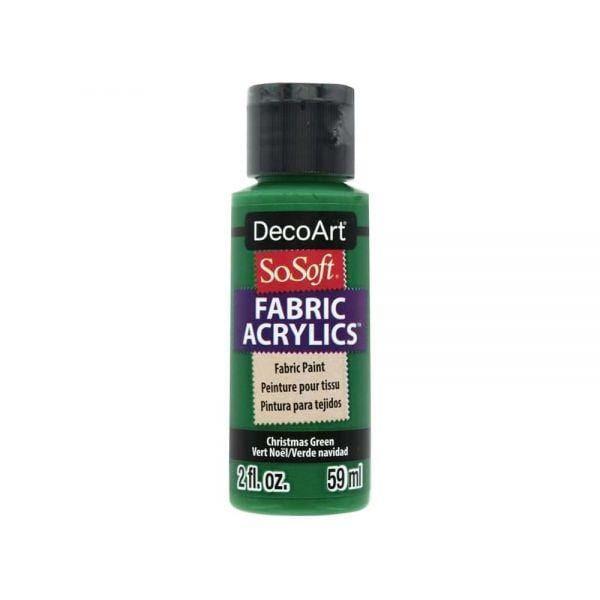 Pintura tela sosoft 59ml DSS26 Christmas green SOSOFT CENTROARTESANO