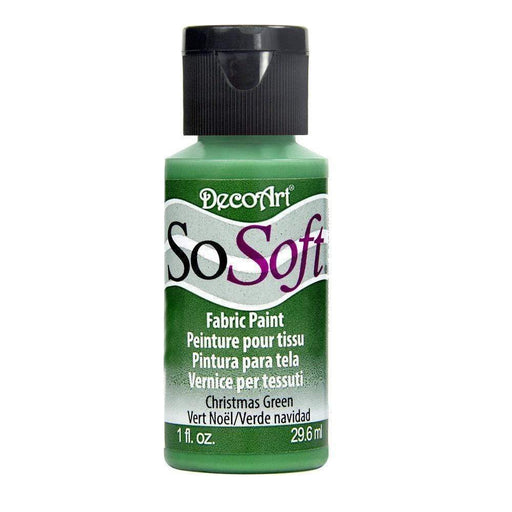 Pintura tela sosoft DSS026 verde navidad SOSOFT CENTROARTESANO