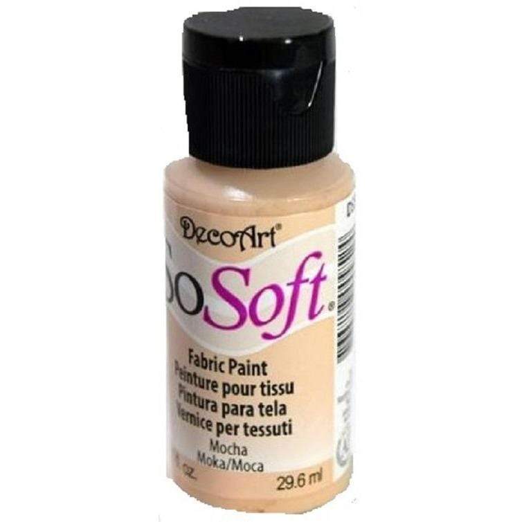 Pintura tela sosoft DSS040 moca DECOART CENTROARTESANO