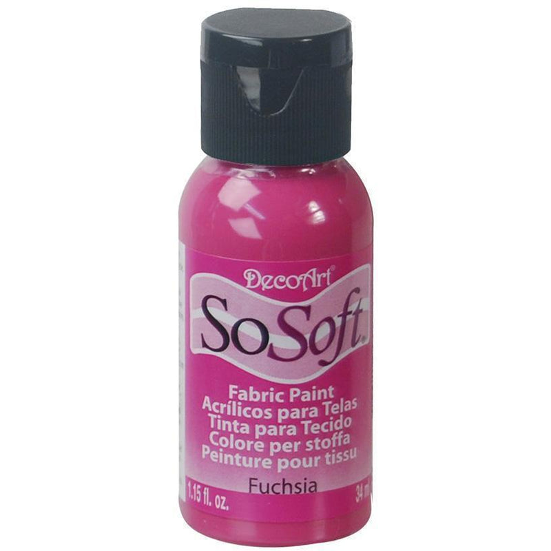 Pintura tela sosoft DSS052 fuchsia DECOART CENTROARTESANO