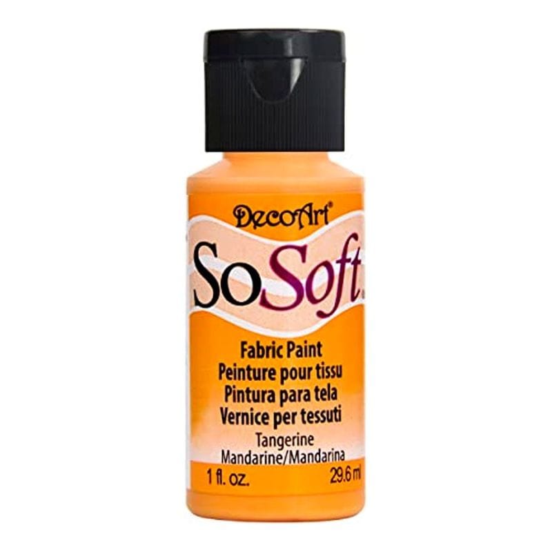 Pintura tela sosoft DSS076 Mandarina SOSOFT CENTROARTESANO