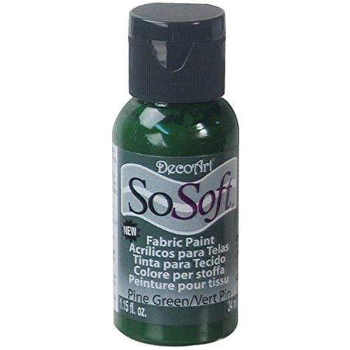 Pintura tela sosoft DSS101 verde pino DECOART CENTROARTESANO