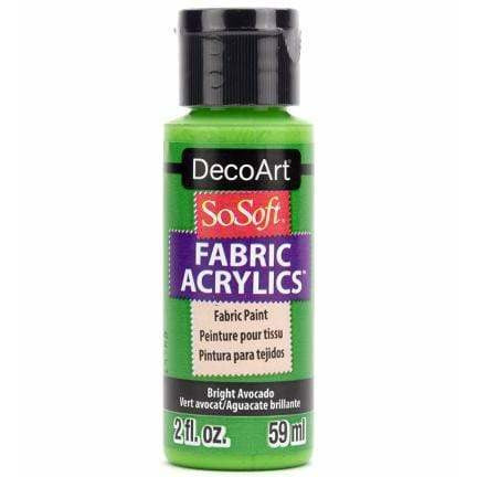 Sosoft fabric paint 59ml DSS099 bright avocado
