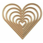 Spellbinders troqueles corazón clásico S4-136 SPELLBINDER CENTROARTESANO