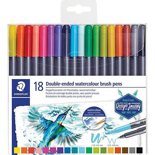 Rotuladores staedtler fineliner 18 colores brillantes STAEDTLER CENTROARTESANO