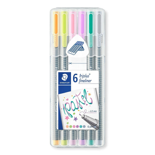 Rotuladores staedtler Triplus 6 colores 0.3mm STAEDTLER CENTROARTESANO