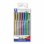 Staedtler Rotuladores metalicos set 7 colores 8323-swp6p STAEDTLER CENTROARTESANO