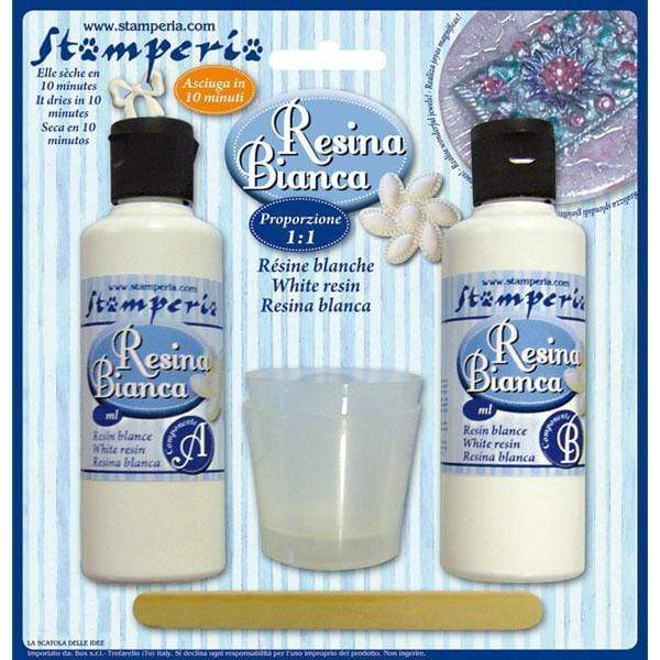 stampera resina blanca bicomponente 80ml STAMPERIA CENTROARTESANO