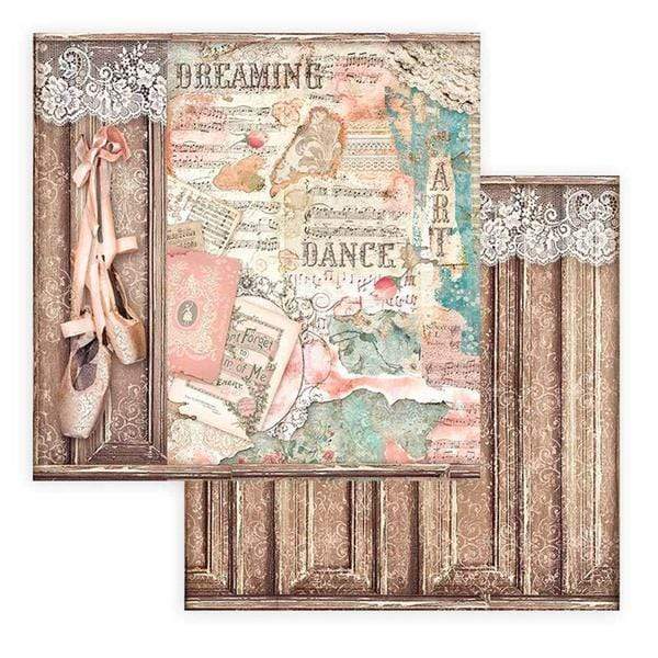 Stamperia block paper 10 hojas SBBL84 Passion STAMPERIA CENTROARTESANO