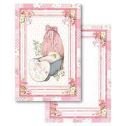 Stamperia block paper 24 hojas SBBPC05 11.4x16.5 baby girl STAMPERIA CENTROARTESANO