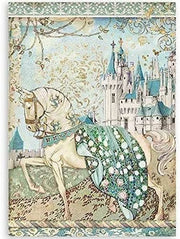 Stamperia Clear print SBA410 Sleeping beauty 6 Acetatos STAMPERIA CENTROARTESANO