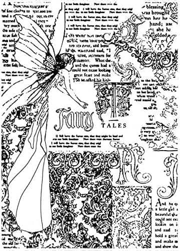 Stamperia Clear print SBA410 Sleeping beauty 6 Acetatos STAMPERIA CENTROARTESANO