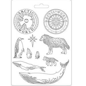 Stamperia maxi moldes pvc flexible 21x29.7 K3PTA476 mundo artico STAMPERIA CENTROARTESANO