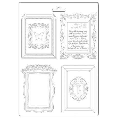 Stamperia maxi moldes pvc flexible 21x29.7 K3PTA496 Nature Farmes STAMPERIA CENTROARTESANO