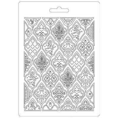 Stamperia moldes pvc flexible 14.8x21 A5 K3PTA521 arabesco