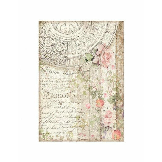 Stamperia papel arroz A4 DFSA4658 Casa Granada Maisons STAMPERIA CENTROARTESANO