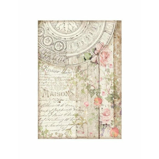 Stamperia papel arroz A4 DFSA4658 Casa Granada Maisons STAMPERIA CENTROARTESANO