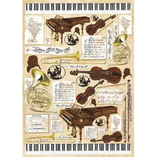 Stamperia papel decoupage 50x70 dfg288 STAMPERIA CENTROARTESANO