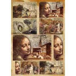 Stamperia papel decoupage dfg393 STAMPERIA CENTROARTESANO