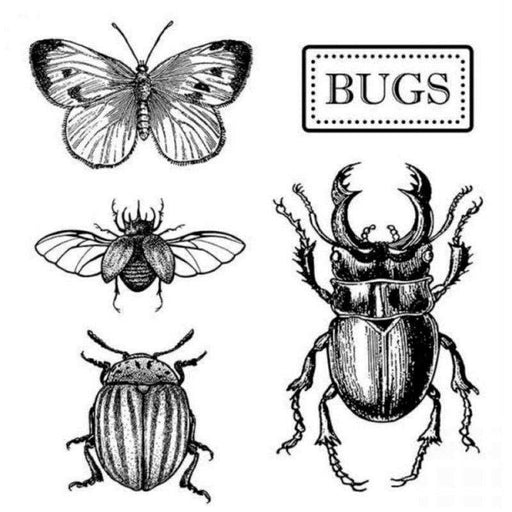 Stamperia sello 10x10 wtkcc151 bugs STAMPERIA CENTROARTESANO