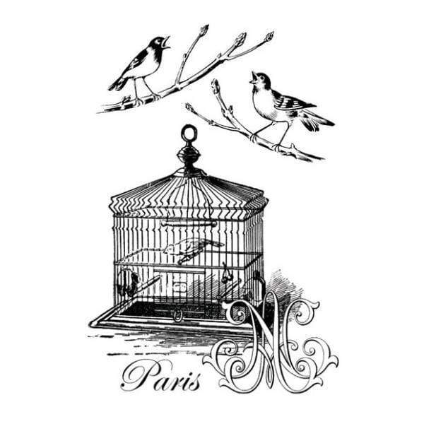 Stamperia sello 7x11 wtk055 STAMPERIA CENTROARTESANO