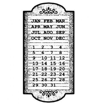 Stamperia sello caucho 7x11 Wtkcc10 STAMPERIA CENTROARTESANO