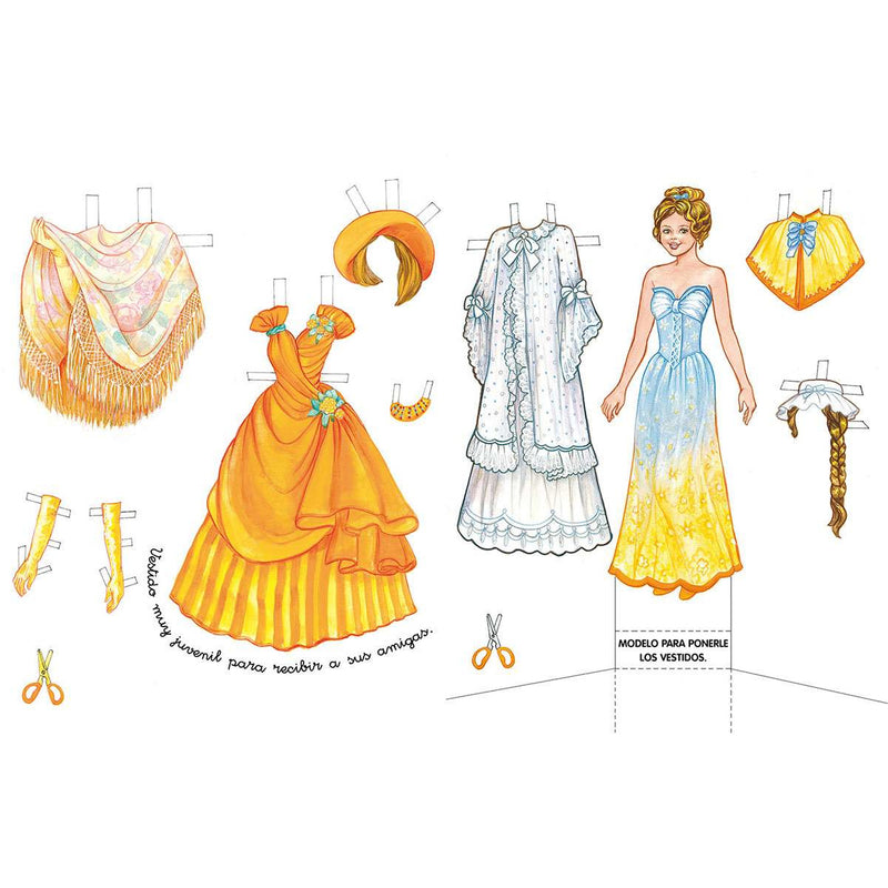 Susaeta Libro Recortables princesas SUSAETA CENTROARTESANO