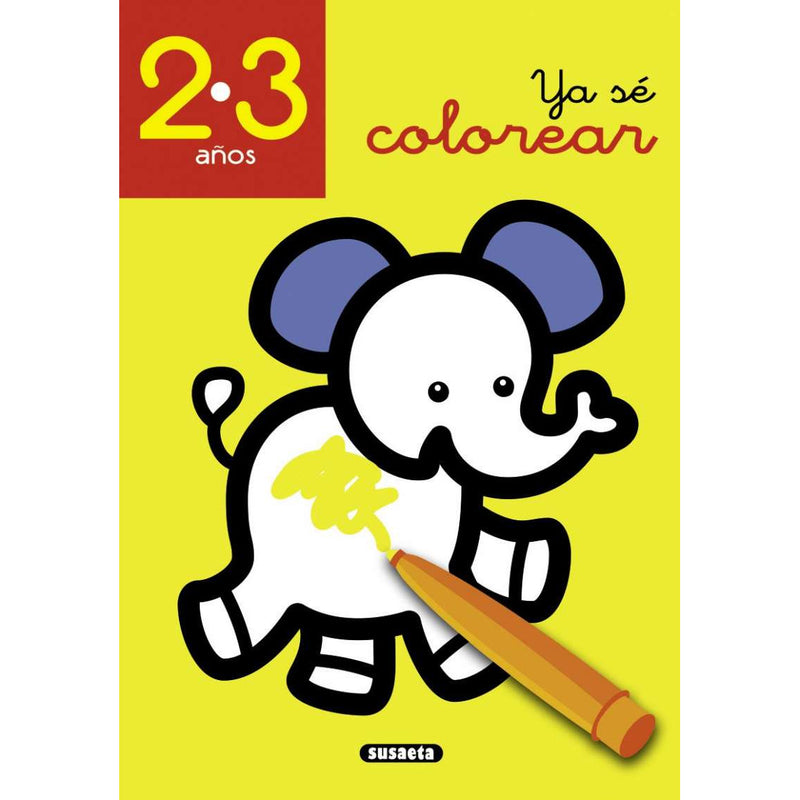 Susaeta Libro Ya se colorear 2-3años SUSAETA CENTROARTESANO