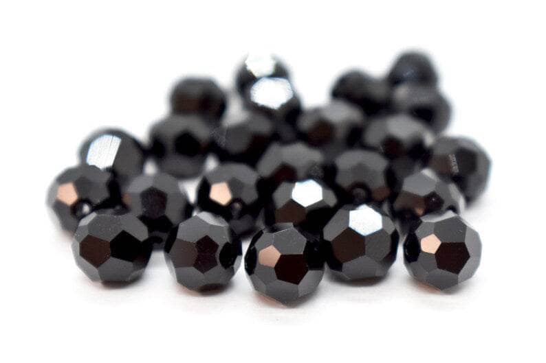 Swarovski BOLA facetada 10mm ud jet SWAROSKI CENTROARTESANO