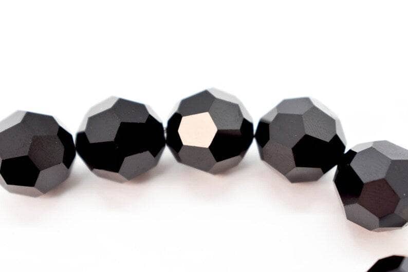 Swarovski BOLA facetada 10mm ud jet SWAROSKI CENTROARTESANO