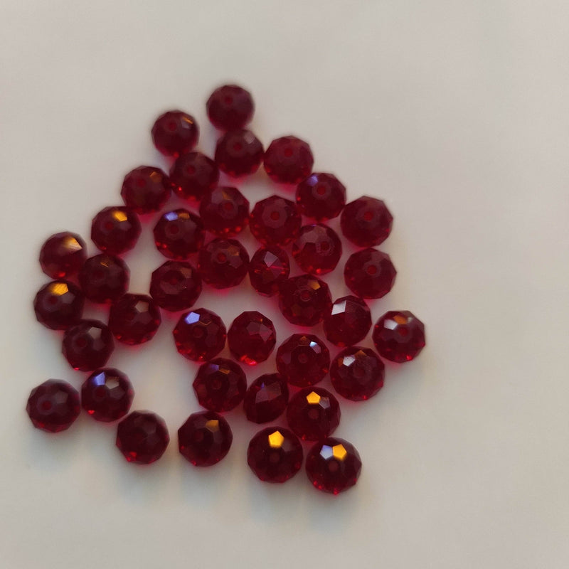 Swarovski Briolette 8mm ud color dark red SWAROSKI CENTROARTESANO