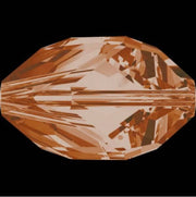 Swarovski Cubist bead 8mm Topaz ud SWAROSKI CENTROARTESANO