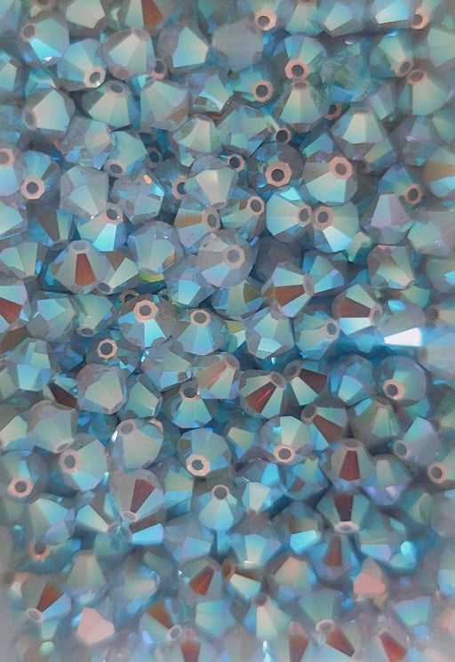 Swarovski tupi 4mm 25ud Air blue opal AB2b SWAROSKI CENTROARTESANO