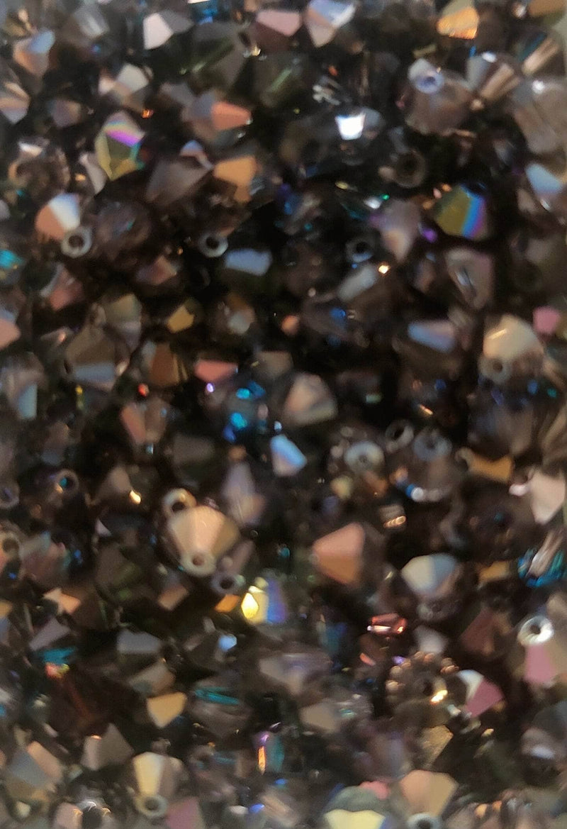 Swarovski tupi 4mm 25ud Blackonix AB2B SWAROSKI CENTROARTESANO