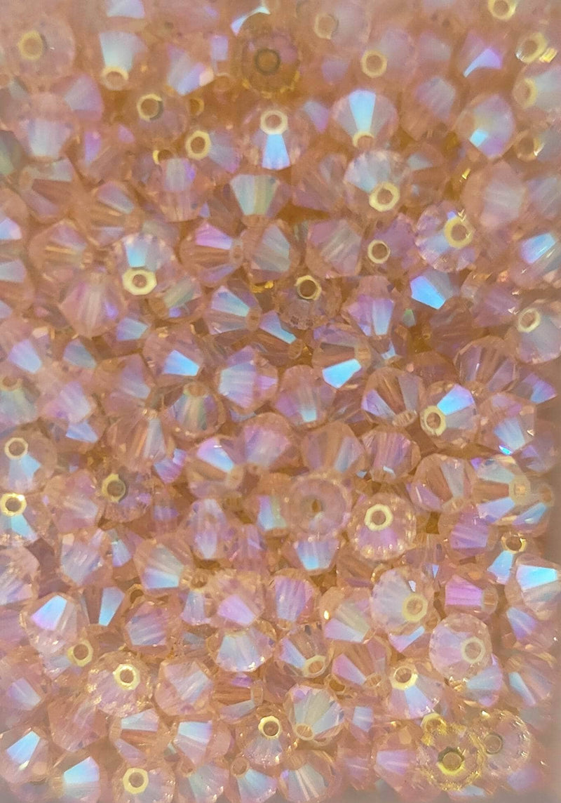Swarovski tupi 4mm 25ud Lighr peach AB2B SWAROSKI CENTROARTESANO